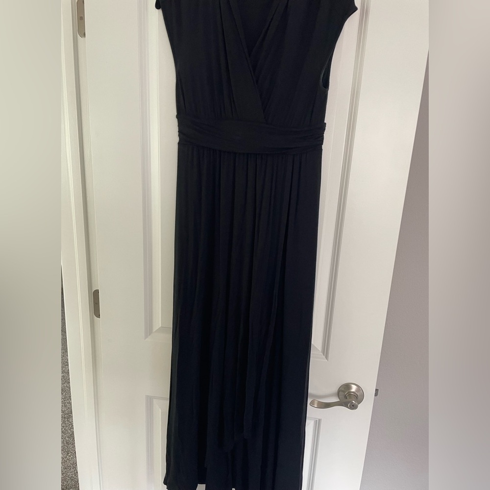 Soma black maxi dress, size S
